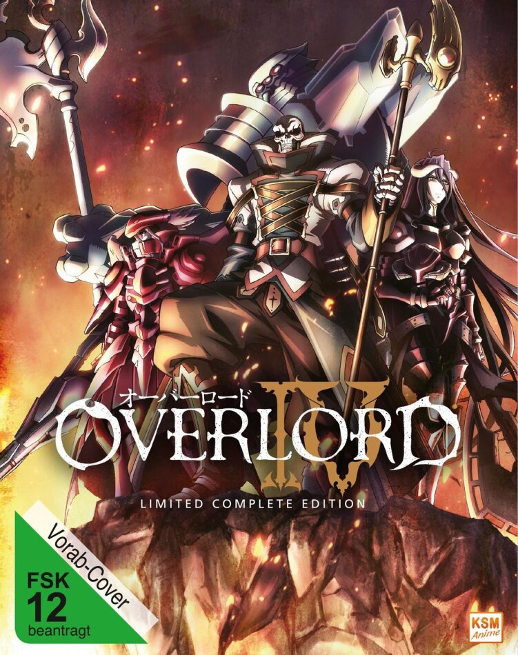 Overlord IV - Staffel 4 Complete Edition, Limited Edition, 3 Blu-rays