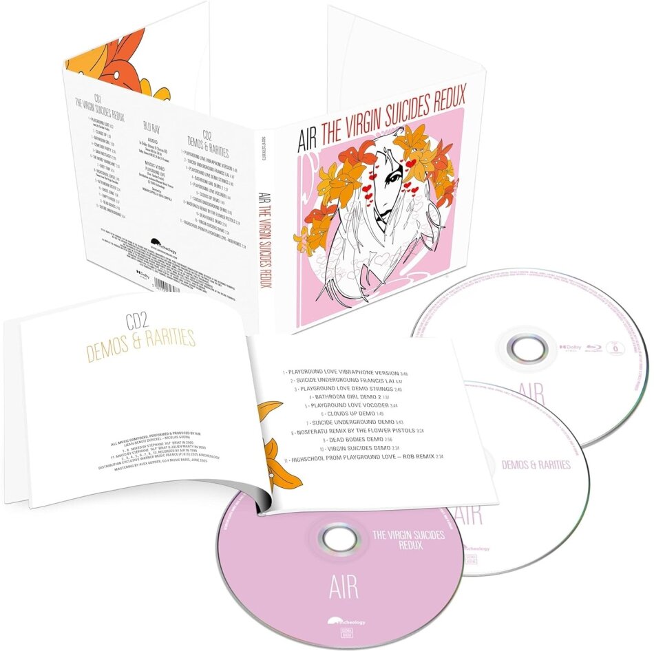 Air - The Virgin Suicides Redux 2 CDs + Blu-ray