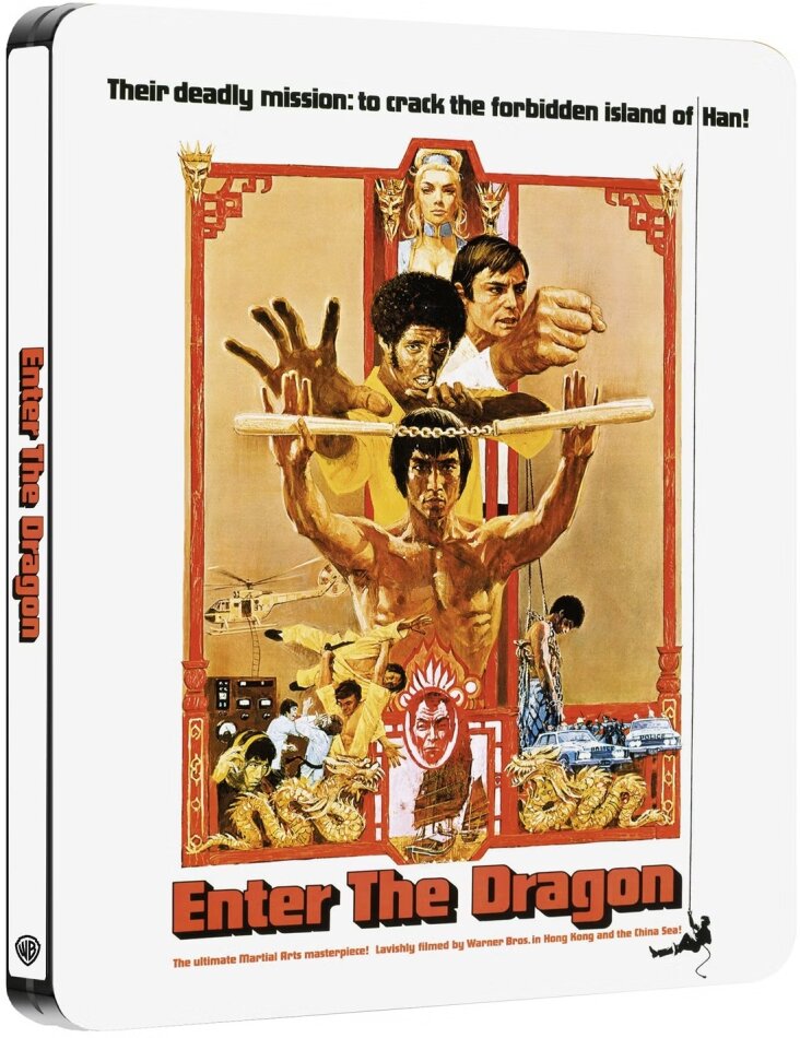 Enter the Dragon (1973) Limited Edition, Steelbook, 4K Ultra HD + Blu-ray