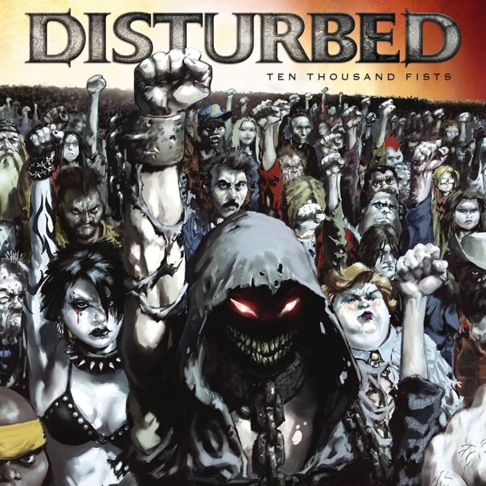 Disturbed - Ten Thousand Fists 2025 Reissue, Reprise, Yellow Vinyl, 2 LPs