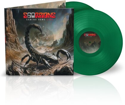 Scorpions - Coming Home Live (CH Exclusive, Gatefold, Limited Edition, Green Vinyl, 2 LPs)