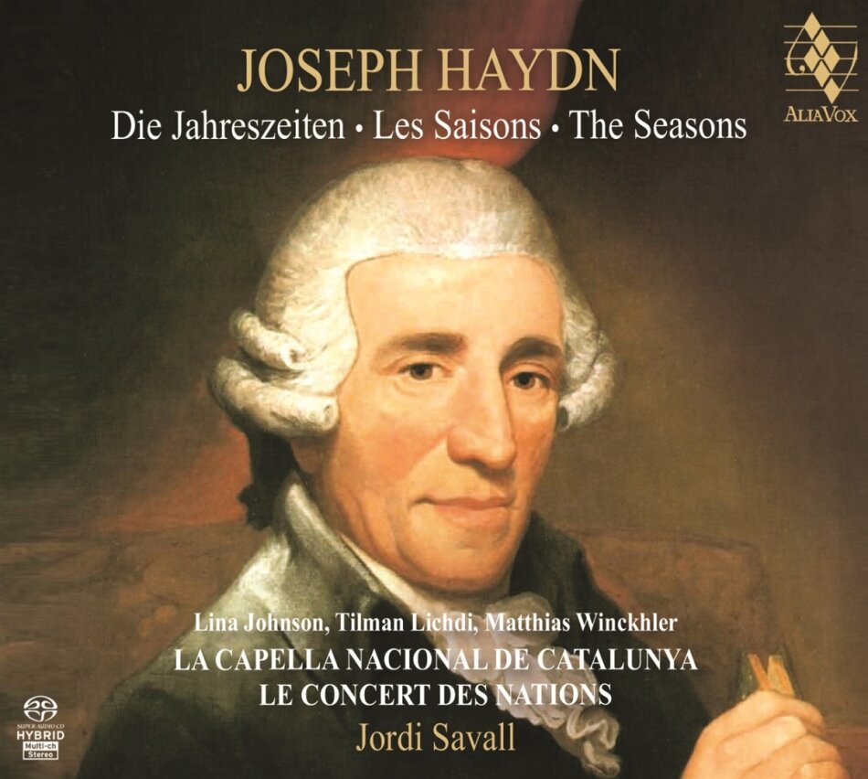 Joseph Haydn (1732-1809), Jordi Savall, La Capella Nacional de Catalunya & Le Concert des Nations - Die Jahreszeiten - Les Saisons - The Seasons Hybrid SACD