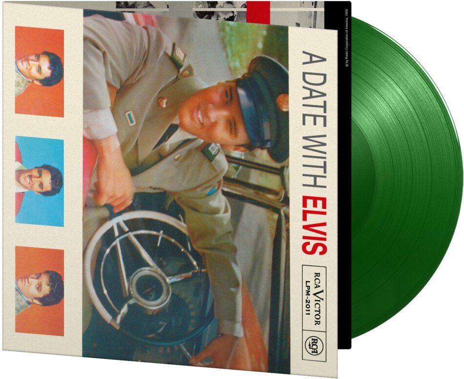Elvis Presley - A Date With Elvis 2025 Reissue, Music On Vinyl, limited to 2500 Copies, Limited Edition, Light Green Vinyl, LP