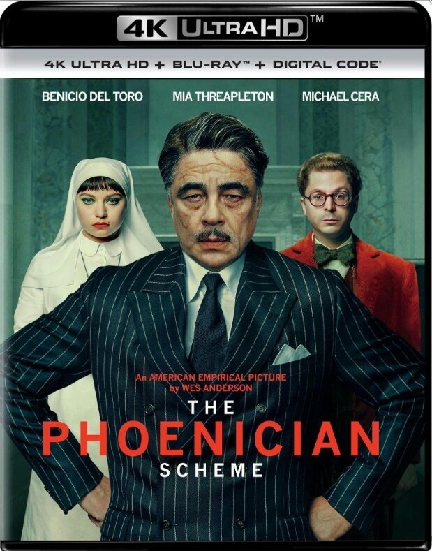 The Phoenician Scheme (2025) 4K Ultra HD + Blu-ray