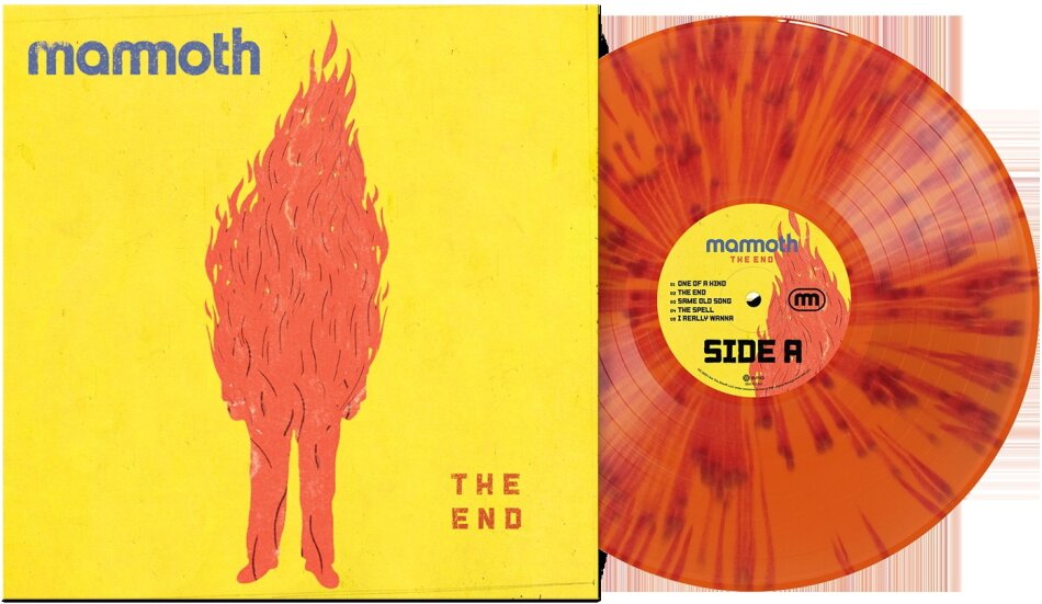 Mammoth (Wolfgang Van Halen) - The End Specialist Edition, Gatefold, Orange/Red Splatter Vinyl, LP