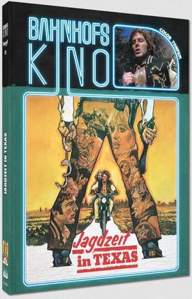 Jagdzeit in Texas (1976) Cover B, Limited Edition, Mediabook, Blu-ray + DVD