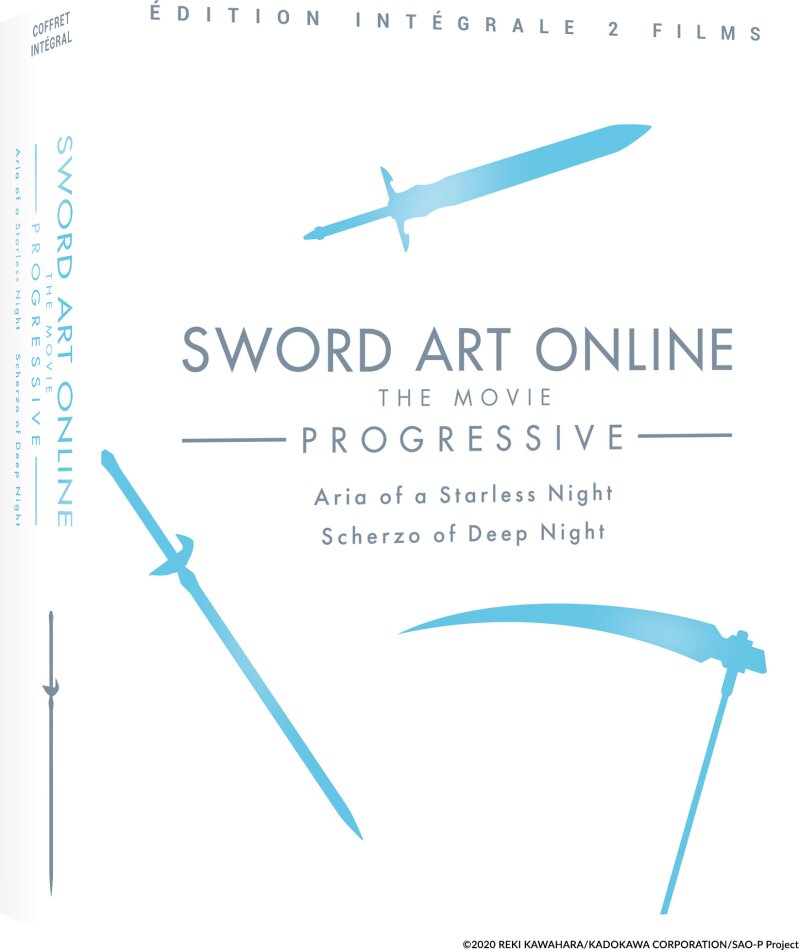 Sword Art Online Progressive - Aria of a Starless Night (2021) / Scherzo of Deep Night (2022) 2 Blu-ray