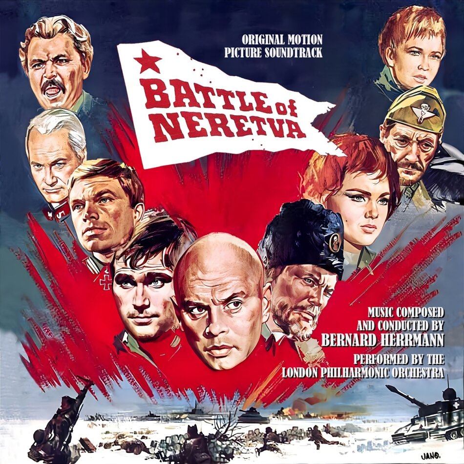 Bernard Herrmann - Battle Of Neretva - OST 2025 Reissue, Dragon's Domain, Version Remasterisée