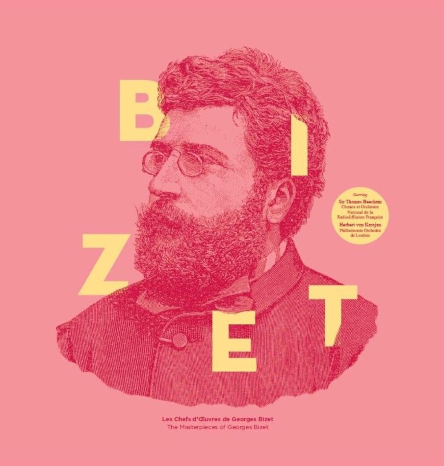 Georges Bizet (1838-1875) - Les Chefs-D-Oeuvre de Georges Bizet Wagram, Remastered, LP