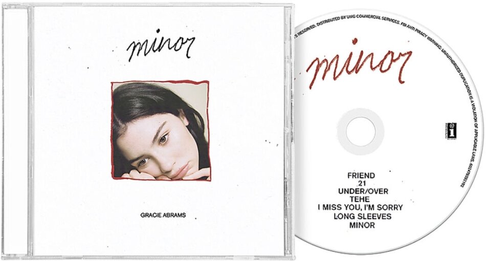 Gracie Abrams - Minor 2025 Reissue, Interscope, 5th Anniversary Edition