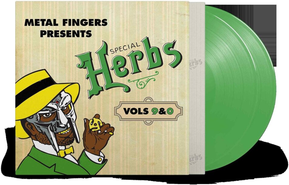 MF Doom - Metal Fingers Presents: Special Herbs Vol 9&0 Colored, 2 LPs