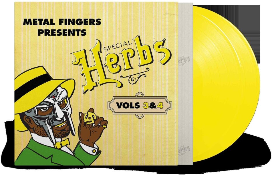 MF Doom - Metal Fingers Presents: Special Herbs 3 & 4 2025 Reissue, Colored, 2 LPs