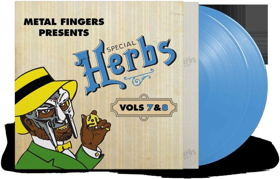 MF Doom - Metal Fingers Presents: Special Herbs 7 & 8 2025 Reissue, Colored, 2 LPs