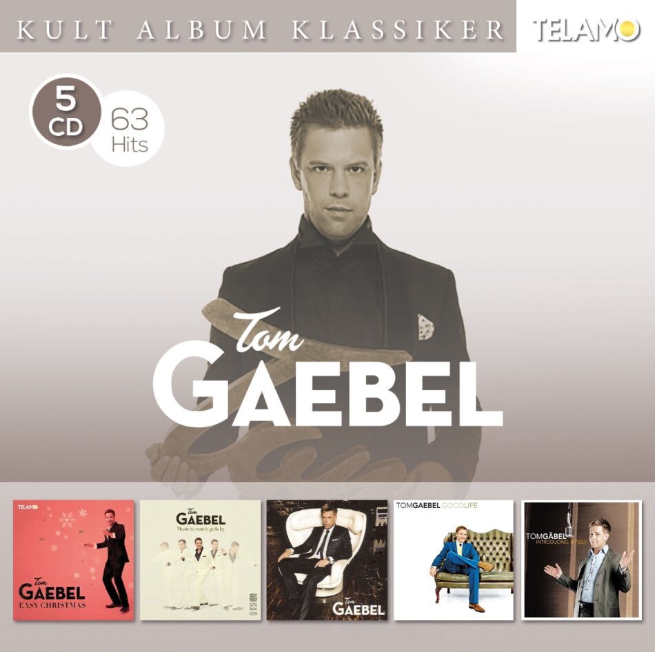 Tom Gaebel - Kult Album Klassiker Telamo, 5 CD