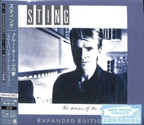 Sting - The Dream Of The Blue Turtles 2025 Reissue, Super High Material CD, Japan Edition, Expanded, Universal Japan, 3 CDs
