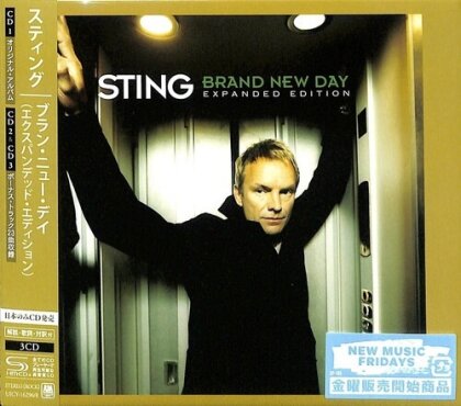 Sting - Brand New Day (2025 Reissue, Super High Material CD, Expanded, Universal Japan, Japan Edition, 3 CD)