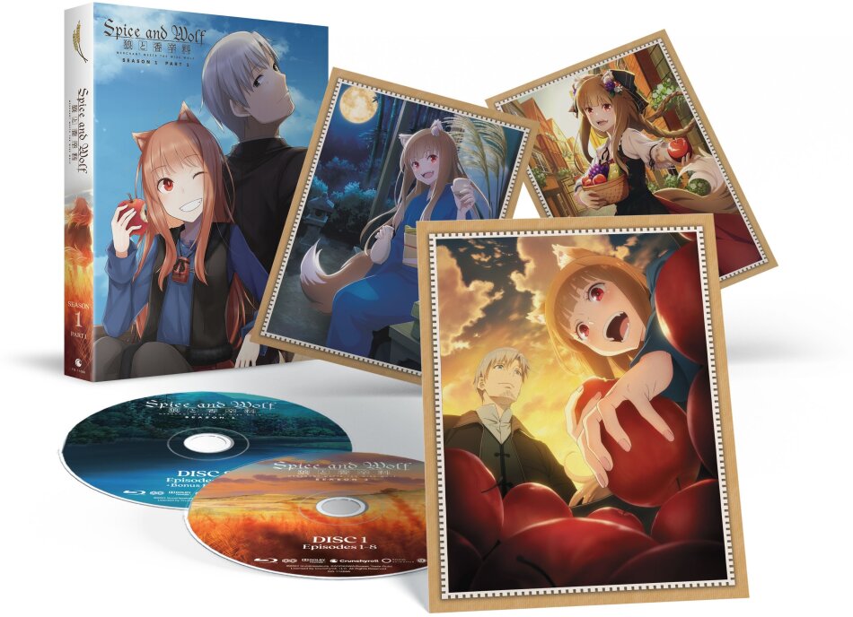 Spice and Wolf: Merchant Meets the Wise Wolf - Season 1 - Part 1 Limited Edition, 2 Blu-rays