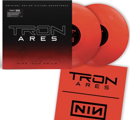 Nine Inch Nails - TRON: Ares - OST (CH Exclusive, Specialist Edition, + Poster, Gatefold, Limited Edition, Transparent Red Vinyl, 2 LPs)