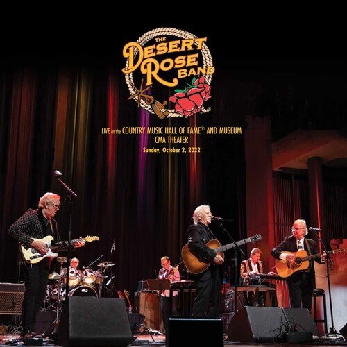Desert Rose Band - Live At The Country Music Hall Of Fame 10-2-22 Friday Rights MGMT, Limited Edition, Red Vinyl, 2 LPs