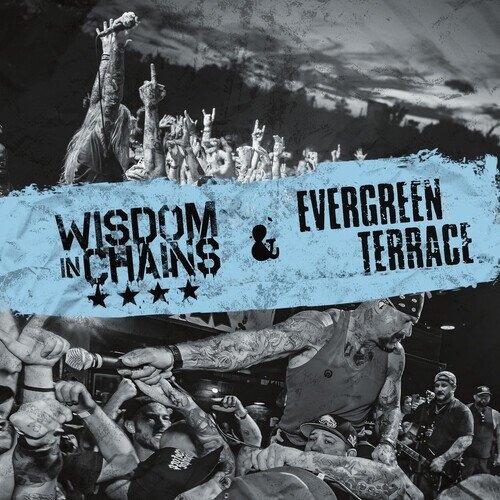 Wisdom In Chains & Evergreen Terrace - Split Blue Vinyl, LP