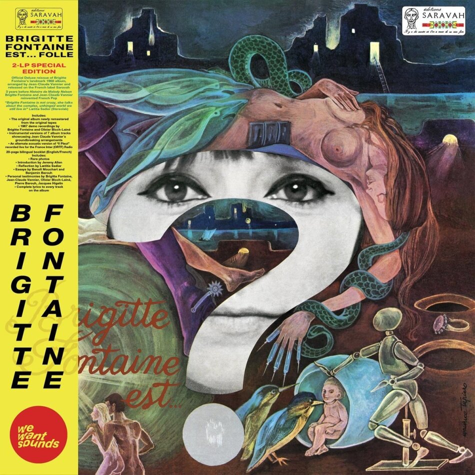 Brigitte Fontaine - Est Folle 2025 Reissue, Wewantsounds