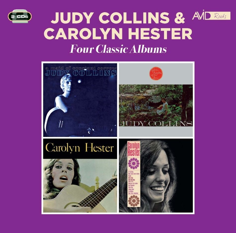 Judy Collins & Carolyn Hester - Four Classic Albums 2 CDs