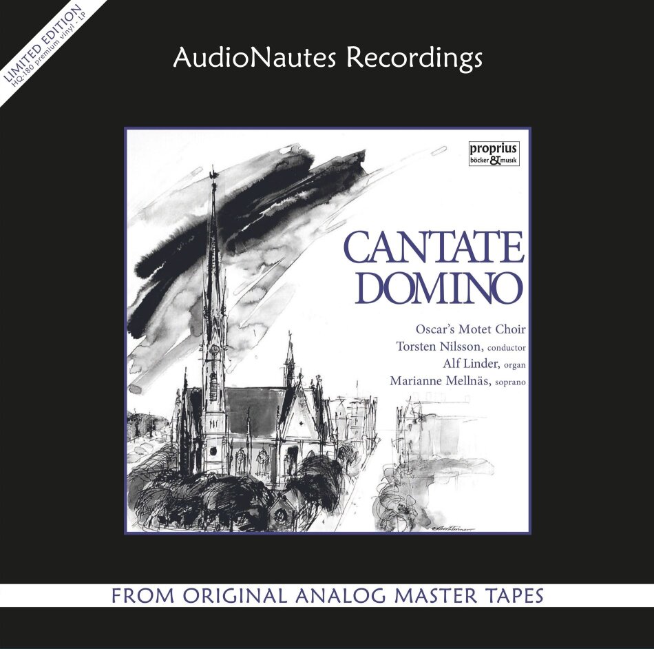 Oscar's Motet Choir, Bossi/Händler/Vogler/Adam/Gruber/Rutter & Torsten Nilsson - Cantate Domino audionau, 2025 Reissue, LP