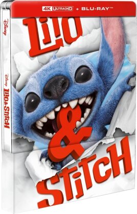 Lilo & Stitch (2025) (&Eacute;dition Limit&eacute;e, Steelbook, 4K Ultra HD + Blu-ray)
