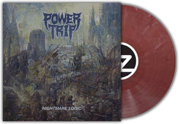 Power Trip - Nightmare Logic PHD Exclusive, 2025 Reissue, Black Cherry Vinyl, LP