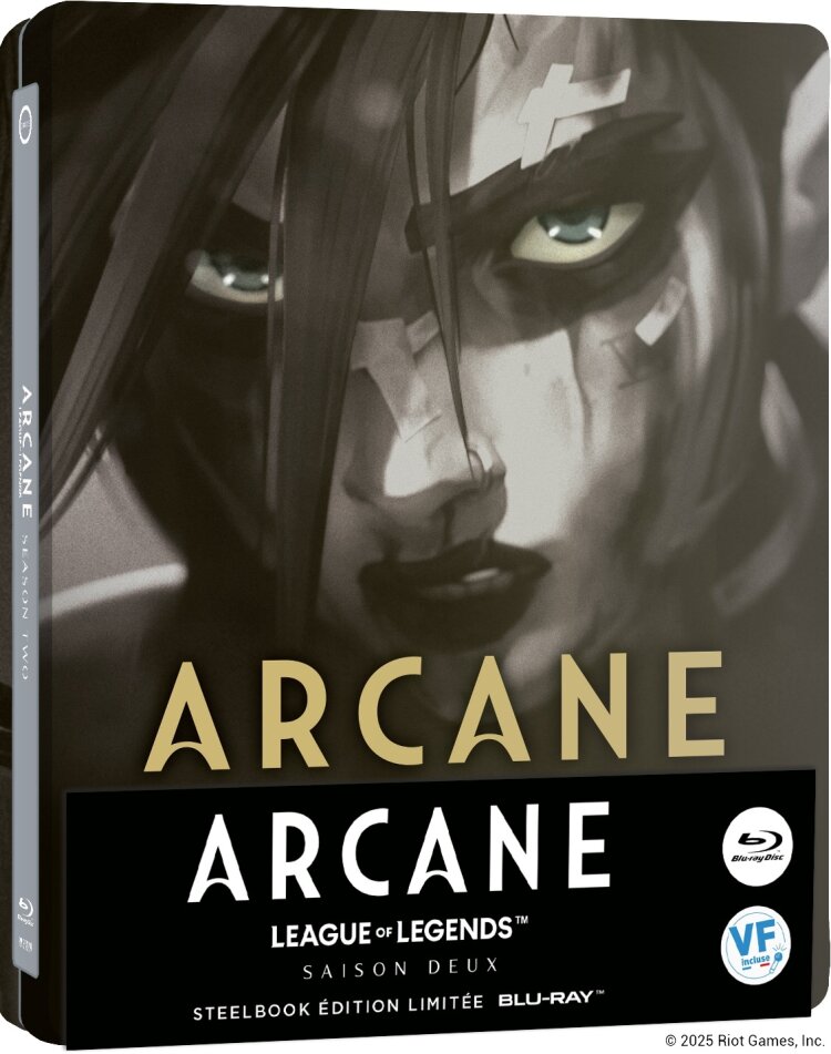 Arcane - League of Legends - Saison 2 Édition Limitée, Steelbook, 3 Blu-ray