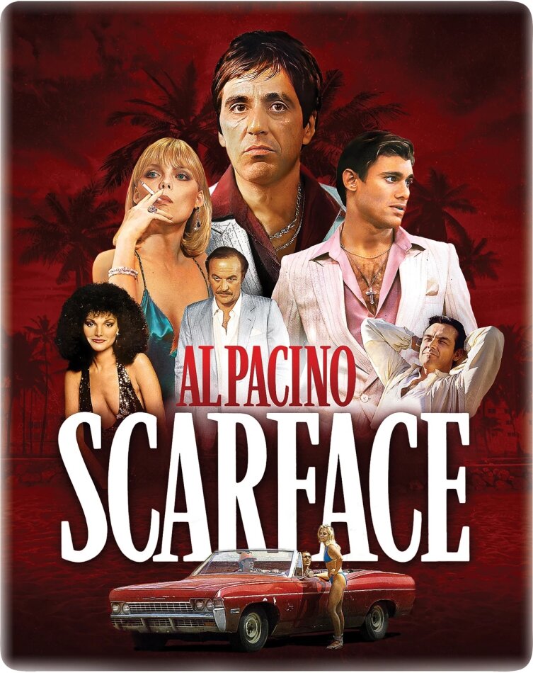 Scarface (1983) Limited Edition, Steelbook, 4K Ultra HD + Blu-ray