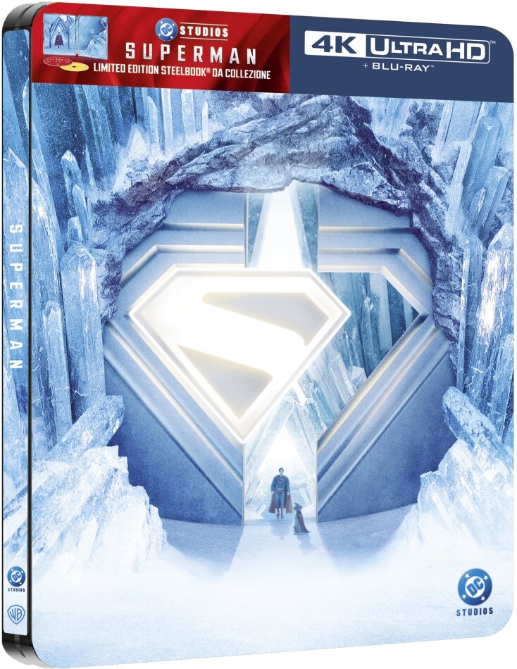 Superman (2025) Cover 3 "Ww", Limited Edition, Steelbook, 4K Ultra HD + Blu-ray