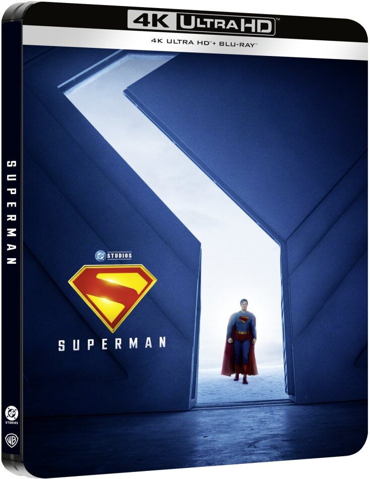 Superman (2025) Cover 2 "Fortress Door", Limited Edition, Steelbook, 4K Ultra HD + Blu-ray