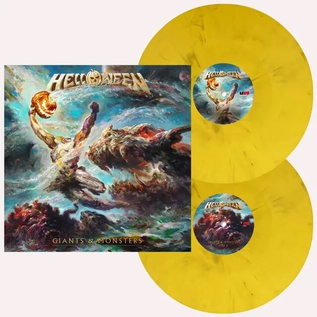 Helloween - Giants & Monsters Limited Edition, Sunlight Yellow Marble Vinyl, 2 LPs