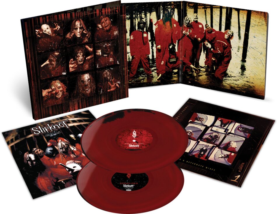 Slipknot - --- 2025 Reissue, Roadrunner Records, Gatefold, 25th Anniversary Edition, Black & Red Vinyl, 2 LPs