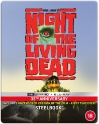 Night of the Living Dead (1990) Limited Edition, Steelbook, 4K Ultra HD + Blu-ray
