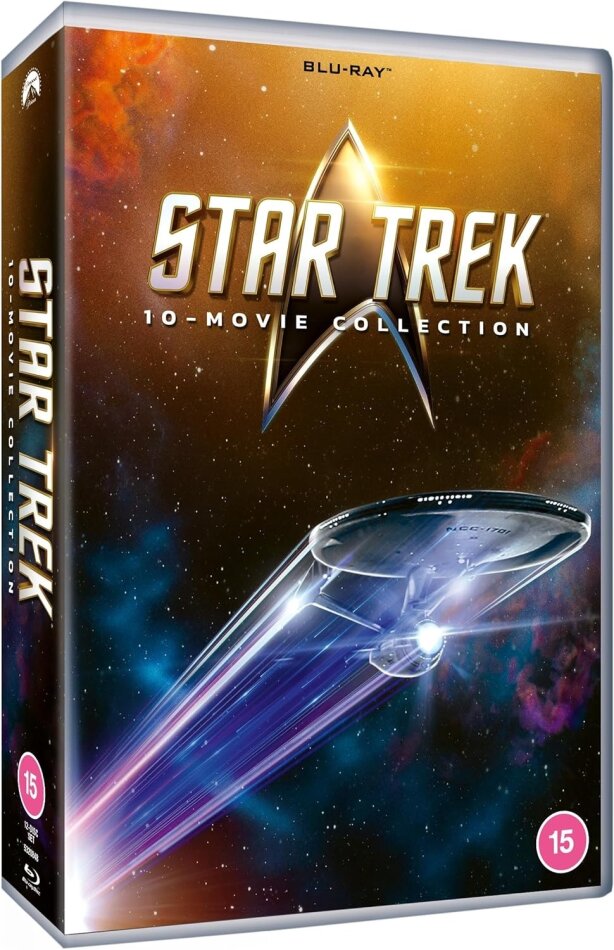 Star Trek - 10-Movie Collection Remastered, 12 Blu-rays