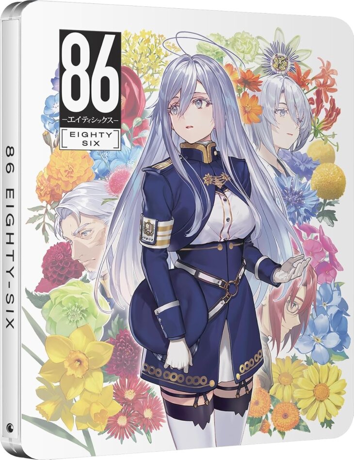 86 Eighty-Six - The Complete Season Limited Edition, Steelbook, 4 Blu-rays