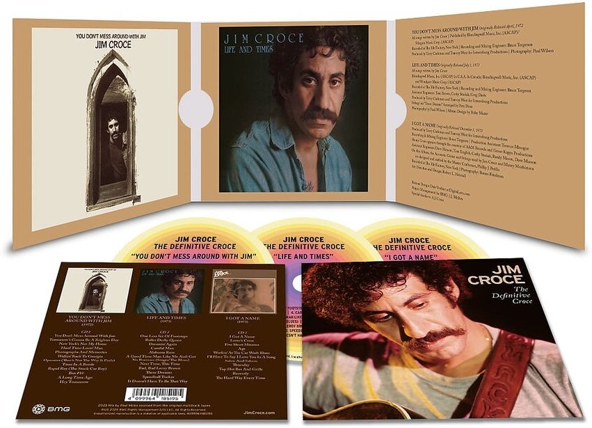 Jim Croce - The Definitive Croce BMG Rights Management, 3 CDs