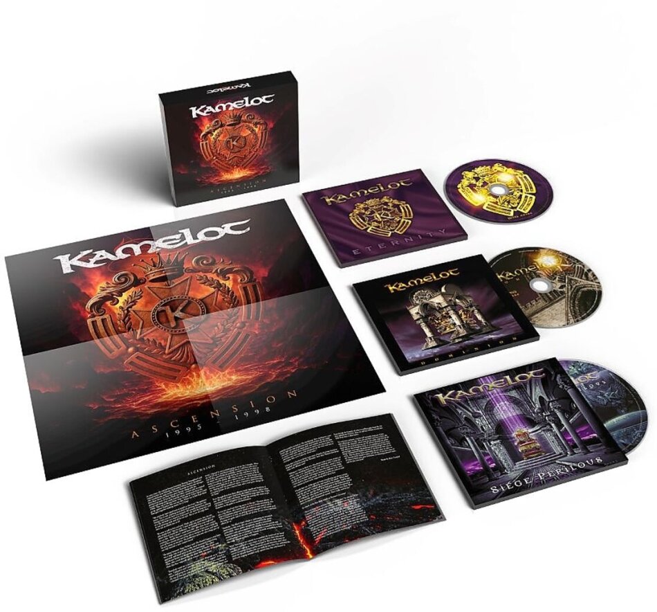 Kamelot - Ascension (1995 - 1998) Deluxe Boxset, 3 CDs