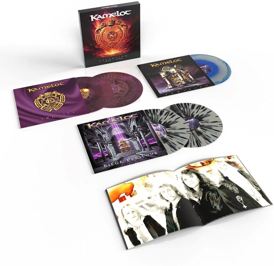 Kamelot - Ascension (1995 - 1998) Deluxe Boxset, 5 LPs