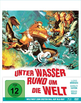 Unter Wasser rund um die Welt (1966) (Limited Edition, Mediabook, Blu-ray + DVD)