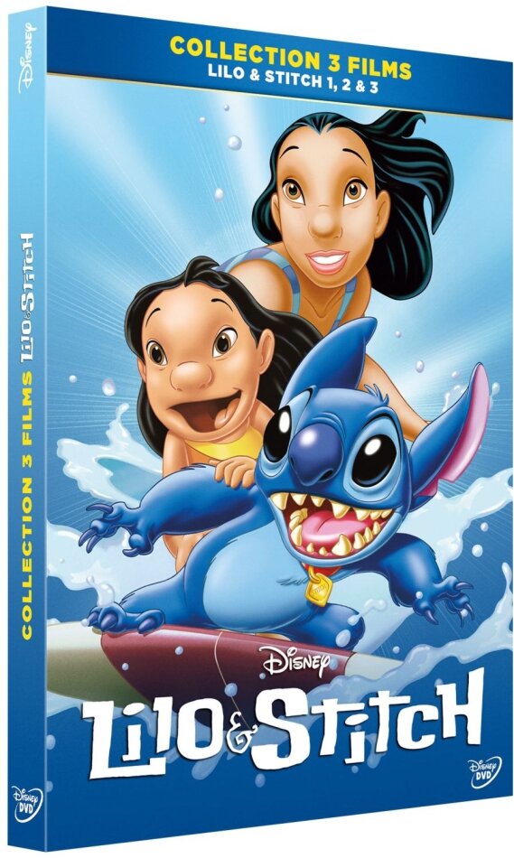Lilo & Stitch 1-3 - Collection 3 films 3 DVDs