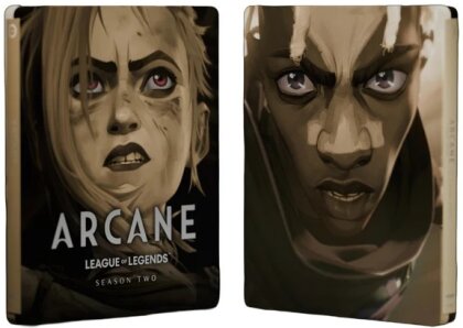 Arcane - League of Legends - Season 2 (Limited Edition, Steelbook, 3 4K Ultra HDs + Blu-ray)