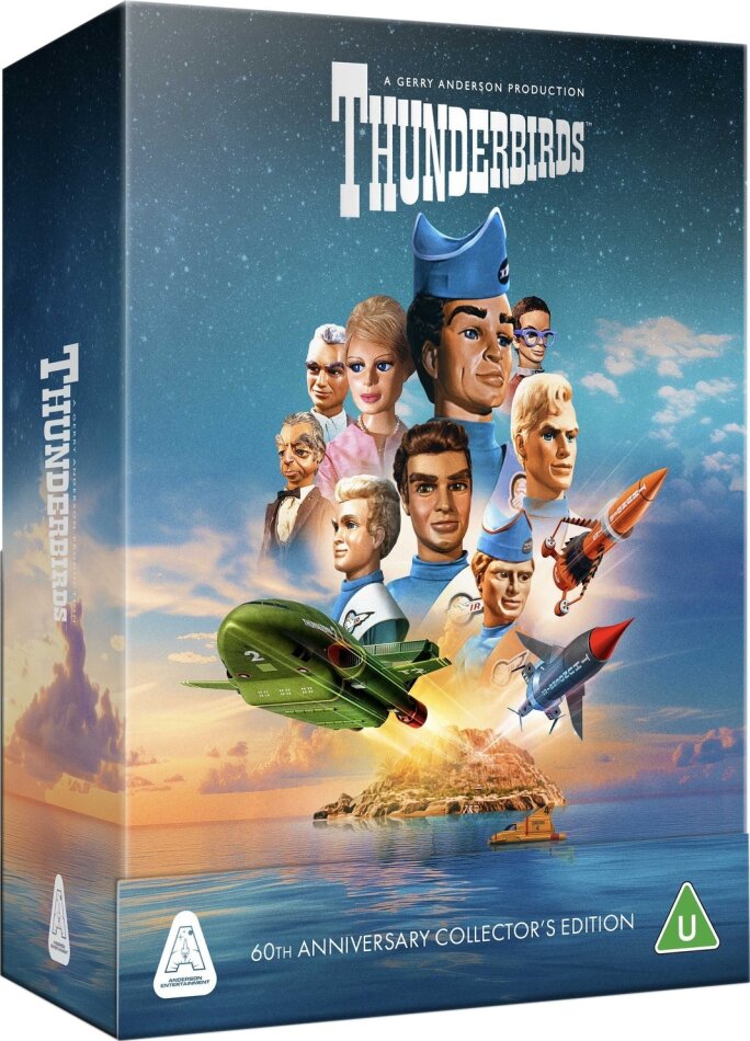 Thunderbirds 60th Anniversary Collector's Edition, Limited Edition, 11 Blu-rays