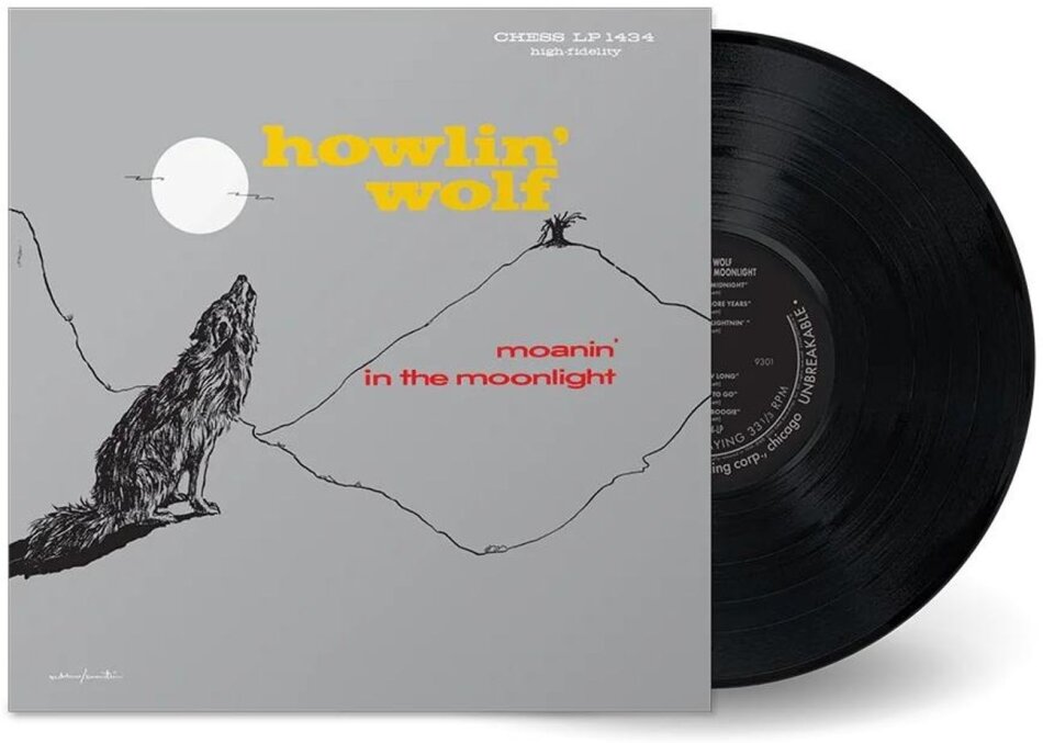 Howlin' Wolf - Moanin In The Moonlight 2025 Reissue, Verve, Chess 75 Series, LP