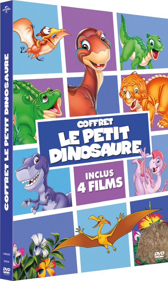 Le Petit Dinosaure 1-4 4 DVDs