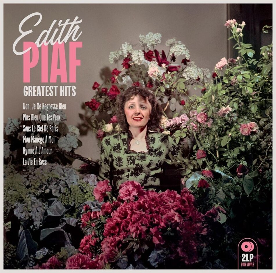 Piaf Edith - Greatest Hits Wagram, Pink Vinyl, 2 LPs