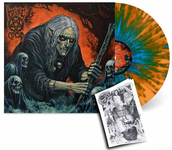 Mystic Circle - Hexenbrand 1486 Scarlet Splatter Vinyl, LP
