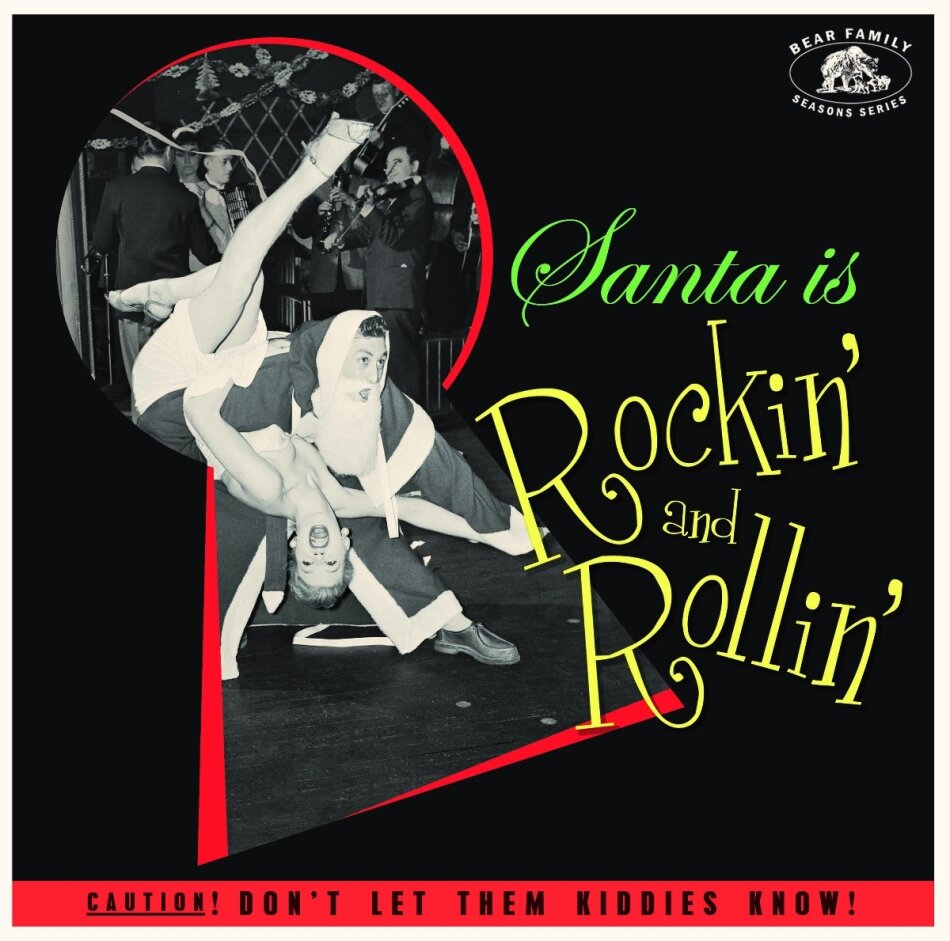 Santa Is Rockin' And Rollin' Red Vinyl, LP